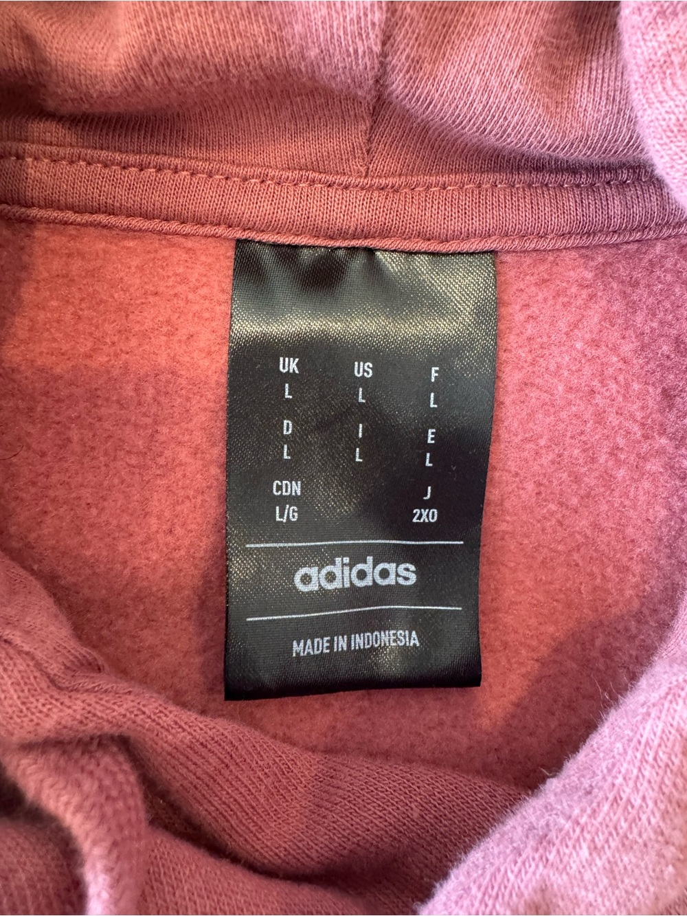 ADIDAS Men’s Rose Mauve Hoodie & Joggers Set - Picture 4 of 9